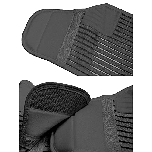 Ewepdwo CinturóN Soporte para El Embarazo CinturóN Soporte para Maternidad Embarazo Abdomen Vientre Espalda Bump Brace Strap (Black,XL)