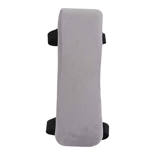 EXCEART 2 Piezas Gris Silla Almohadillas para Reposabrazos Silla Codo Descanso Cojín Almohada Silla de Ruedas Reposabrazos Cojín de Espuma de Memoria Apoyo Oficina en Casa Reposabrazos