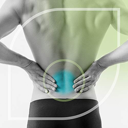 Faja Lumbar (S/M, L/XL) Entrenador de Cintura con Cierre de Velcro, Alivia la Musculatura de la Espalda, Soporte Lumbar para corrección de Postura… (L/XL, 120x20cm, Negro/Verde)