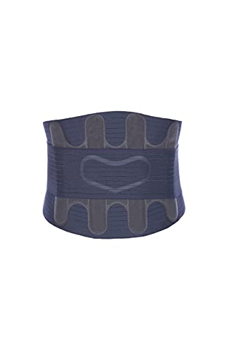 FAJA PARA LAS LUMBARES MUJER. ORTESIS LUMBOSACRA SEMIRRIGIDA. CINTURON PARA HOMBRE TRABAJO Y DEPORTE ALIVIA DOLOR LUMBAR Y DE ESPALDA. L (85-100 cm))