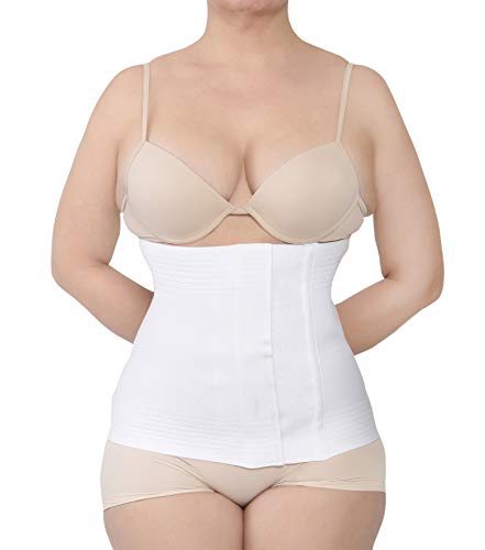 Fajas lumbares para mujer Apoyo Postquirúrgico y Postparto Ortopedia faja abdominal Made in Italy (Medium)