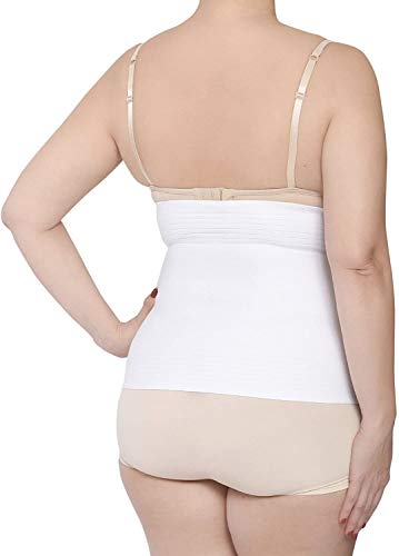 Fajas lumbares para mujer Apoyo Postquirúrgico y Postparto Ortopedia faja abdominal Made in Italy (Medium)