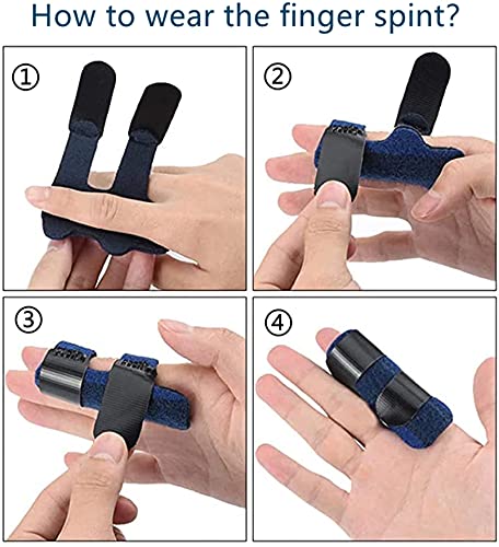 Férula de dedo en gatillo,férula de soporte de dedo, Férula del Dedo del gatillo,para dolor en las articulaciones, lesiones deportivas, soporte de dedo, inmovilización de nudillos.