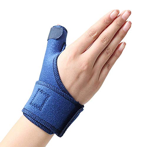 Férula del Pulgar, Muñequera de Neopreno ,Ajustable Pulgar Férula para Dolor, Sprained, Artritis, Tendonitis- Mejor Disparador Inmovilizador de Pulgar para el Pulgar Restricción, Apoyo para el Pulgar