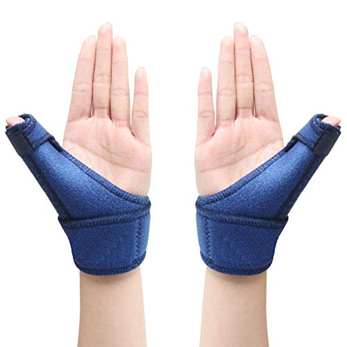 Férula del Pulgar, Muñequera de Neopreno ,Ajustable Pulgar Férula para Dolor, Sprained, Artritis, Tendonitis- Mejor Disparador Inmovilizador de Pulgar para el Pulgar Restricción, Apoyo para el Pulgar