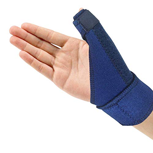 Férula del Pulgar, Muñequera de Neopreno ,Ajustable Pulgar Férula para Dolor, Sprained, Artritis, Tendonitis- Mejor Disparador Inmovilizador de Pulgar para el Pulgar Restricción, Apoyo para el Pulgar