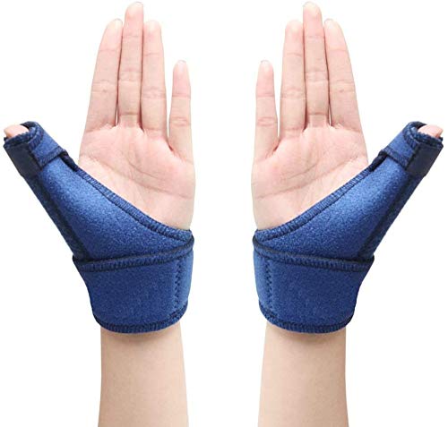 Férula del Pulgar, Muñequera de Neopreno ,Ajustable Pulgar Férula para Dolor, Sprained, Artritis, Tendonitis- Mejor Disparador Inmovilizador de Pulgar para el Pulgar Restricción, Apoyo para el Pulgar