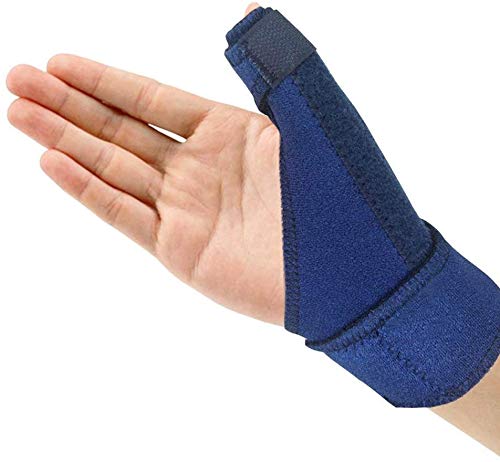 Férula del Pulgar, Muñequera de Neopreno ,Ajustable Pulgar Férula para Dolor, Sprained, Artritis, Tendonitis- Mejor Disparador Inmovilizador de Pulgar para el Pulgar Restricción, Apoyo para el Pulgar