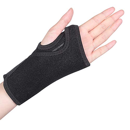 Férula Muñequera Nocturna, Ferula Mano Izquierda, Soporte del túnel carpiano con Férula extraíble, Ajustable Transpirable Ferula Tunel Carpiano, Alivio del Dolor de Tendinitis y Lesiones Deportivas