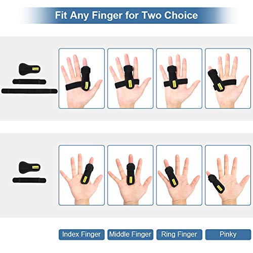 Férula para Dedo de la Mano, Férula para Dedos de Gatillo, Férula de Neopreno para Apoyar Los dedos, Dedo Extensión Férula para Dedo en Gatillo, Férula Pulgar, Dedo de Martillo, Fracturas Dedos