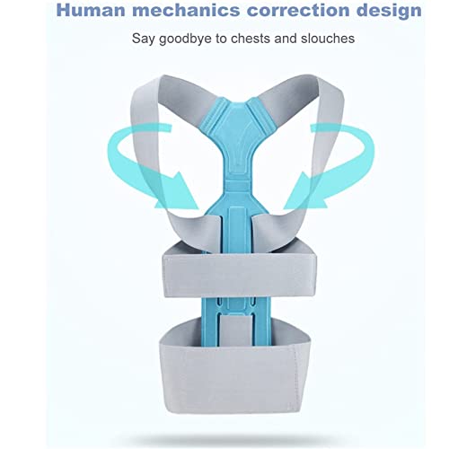 FETTR Ortesis de Pecho Invisible con cinturón de Soporte Lumbar, Refuerzo para la Espalda, Soporte para la Columna Vertebral, corsé de Cintura Transpirable para Hombres y Mujeres (tamaño: pequeño)