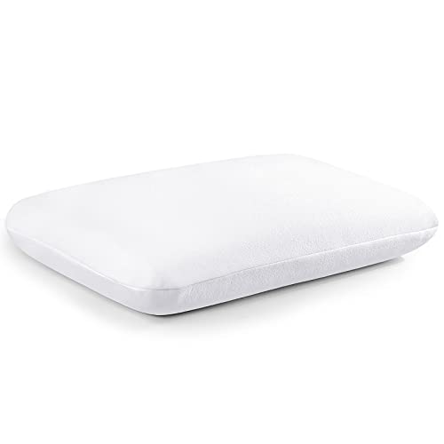 Findigit Almohada de Espuma viscoelástica, Almohada ortopédica de Soporte para el Cuello, Almohada, Almohada para el Cuello, Funda de Almohada extraíble y Lavable (70x40x13cm)