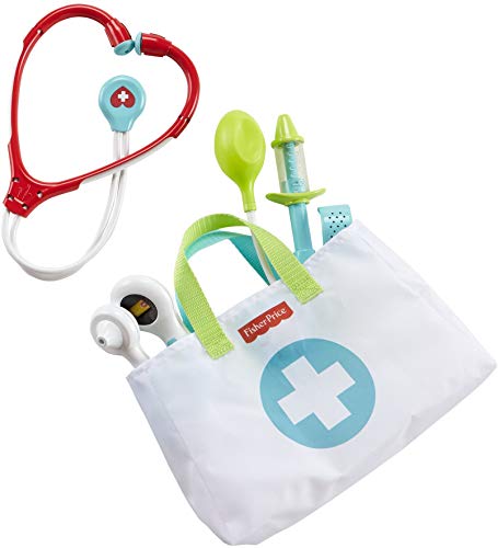 Fisher-Price Maletín pequeño doctor, juego de rol niño +3 años (Mattel DVH14)