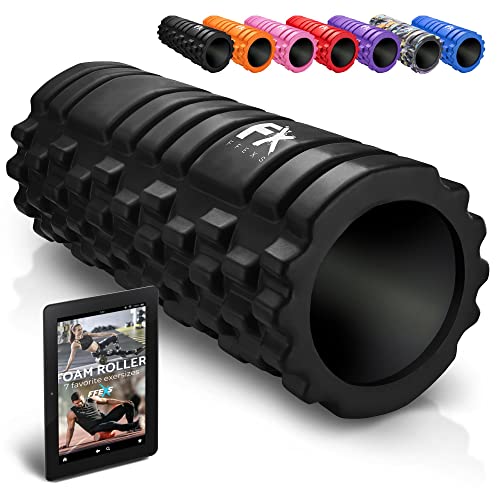 Foam Roller - Rodillo de Espuma para Terapia de Masaje – Para Masajes Muscular Fitness Pilates Yoga - La Mejor Herramienta para Deportivo - Tejido Profundo Liberación Miofascial y Alivio de Dolores