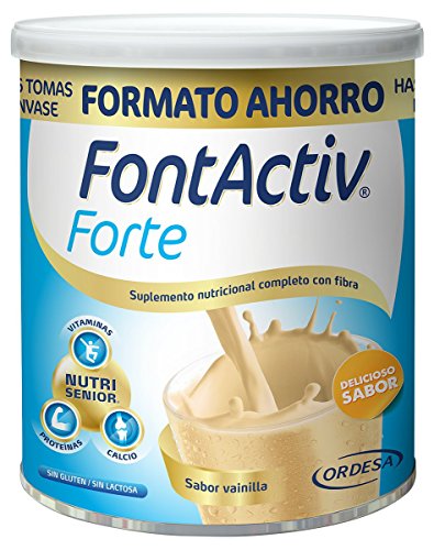 Fontactiv Forte Vainilla - 800 gr - Suplemento Nutricional para Adultos y Mayores - 30 grs 1 o 2 veces al día