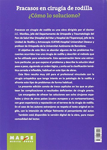 Fracasos en cirugía de rodilla ¿Cómo lo soluciono?: 0 (Marge Medica Books)