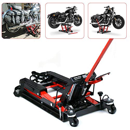 Futchoy Plataforma elevadora hidráulica para ATV, quad, motocicleta, 680 kg