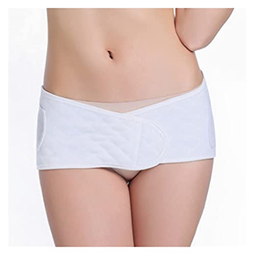 FYRGHZ Mujeres Embarazadas posparto Adecuado para cinturón de Hueso pélvico Cinturón pélvico para Alivio del Dolor del Abdomen Inferior (Color: Blanco, Talla: L) Harmonious Home