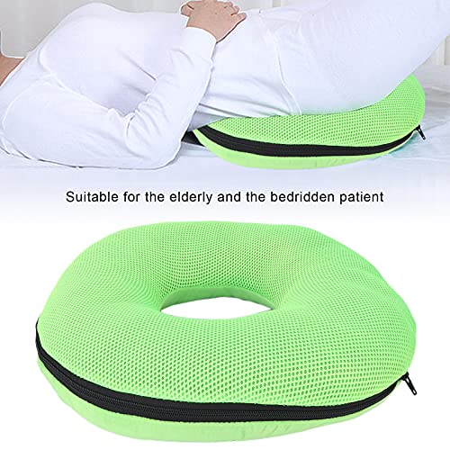 Gatuxe Cojín Antiescaras, Cojín Impermeable para Hemorroides En Forma De Rosquilla para Uso Diario para Ancianos para Pacientes Postrados En Cama