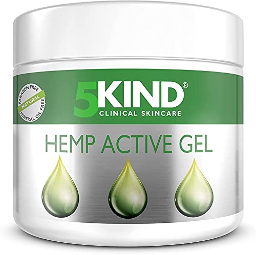 Gel de Cáñamo Alivio Activo para Músculos y Articulaciones- Gran Poder Calmante Fórmula con Aceite de Cannabis Rica en Extractos Naturales Para el Alivio de Pies, Rodillas, Espalda, Hombros (300ml)