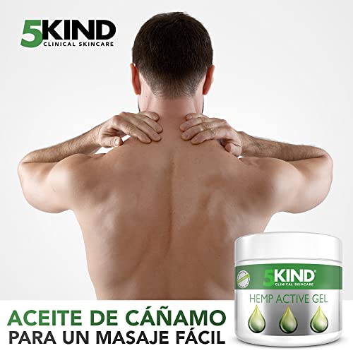 Gel de Cáñamo Alivio Activo para Músculos y Articulaciones- Gran Poder Calmante Fórmula con Aceite de Cannabis Rica en Extractos Naturales Para el Alivio de Pies, Rodillas, Espalda, Hombros (300ml)