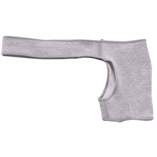 GHzzY Soporte de Hombro de compresión Unisex - Correa de Manguito rotador para articulación de CA, desgarro Muscular, dislocado, recuperación y lesión - Se Adapta al Brazo Izquierdo y Derecho,L