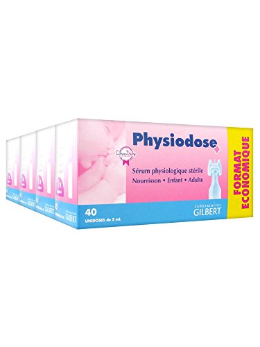 Gilbert Physiodose - Serum Fisiológico Estéril 4 x 40 dosis individuales