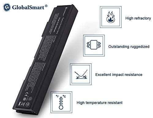 Globalsmart Batería para portátil Alta Capacidad para Toshiba Dynabook AX/55A 6 Celdas Negro