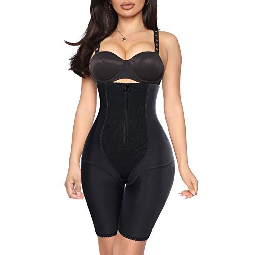 Gotoly Mujer Braguitas Moldeadoras Faja Pantalón Shapewear Lencería Moldeadora Braga de Cintura Alta Control de Barriga Levanta Glúteos Faja de Cintura (Negro, Small)