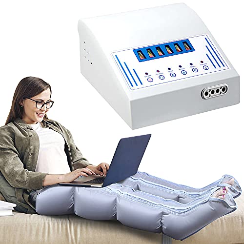 GRIDINLUX | Equipo completo de Presoterapia para casa AirPress CUBE | Accesorios Brazos, Piernas, Glúteos y Abdomen | 4 Programas secuenciales y 3 intensidades | Fácil Manejo | Eficacia Profesional