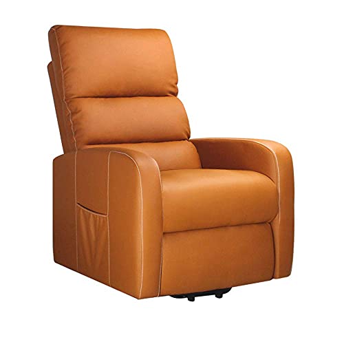 gridinlux | Sillón Relax Masaje Levanta Personas Camel | Reclinable | Elevación Automática con Mando de Control | 5 Modos | Función Calor Lumbar | 8 Motores | 4 Zonas de Masaje | Polipiel