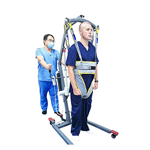 GVFKGD Eslinga médica Honda de Entrenamiento para Caminar, Arnés Respirable De Paciente De Cuerpo Completo, Eslinga De Elevación con para Paciente y Minusválido,XL