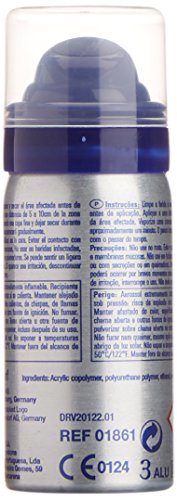 Hansaplast Apósito en spray, apósito transparente para una protección invisible, spray desinfectante, transpirable e impermeable para pequeñas heridas, 1 x 32,5 ml (1861.0)