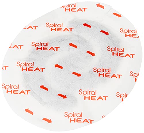 Hansaplast Spiral Heat Parche térmico adaptable, parches de calor para músculos tensos y rígidos, para el alivio del dolor muscular, 1 x 4 parches