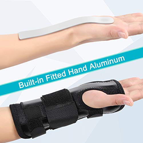 Haofy Muñequera Tunel Carpiano Ajustable, Muñequera Tendinitis, Órtesis Muñequera Férula, Alivio del Dolor de Túnel Carpiano, Dolor de Muñeca, Tendinitis, Esguinces y Artritis