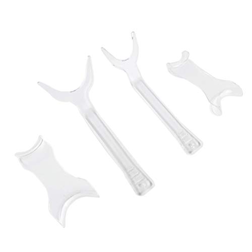 HEALIFTY Abridor de labios Retractor de mejilla intraoral Adultos Ortodoncia Dientes Abrebotellas 4pcs