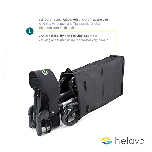 HELAVO - andador para ancianos - caminadores de aluminio plegables para mayores