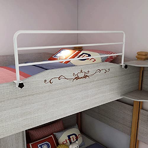 HHXX Barrera De Cama, Barandilla Cama Adulto, Valla de Material de Acero al Carbono con Ranura para Tarjeta Ajustable, para niños Pequeños Agarre de Cabecera (tamaño: 140x40cm)