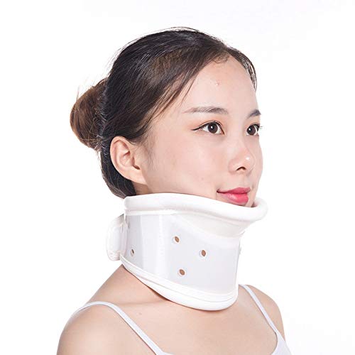 HLPIGF CollaríN Cervical con Soporte para la Barbilla para Aliviar el Dolor de Cuello RíGido CollaríN Cervical Tirantes para el Cuello Cuidado óSeo Soporte para el Cuello S