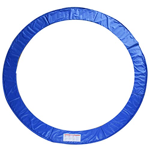 HOMCOM Cubierta de Protección de Ø305 cm Borde para Cama Elástica y Resorte Trampolín Redondo para Exterior Azul