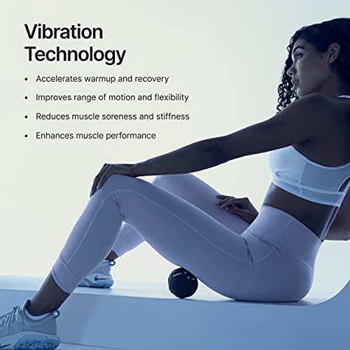 Hyperice hypersphere Mini - Bola de Masaje Vibrante para recuperación Muscular, liberación miofascial y Alivio del Dolor - masajeador de Ejercicios portátil