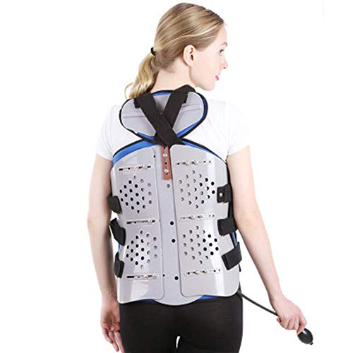 HYY-AA Lumbar espinal Lumbar Ajustable Brace Ortesis Ayuda Back Protector de la Columna Vertebral Tronco Protector