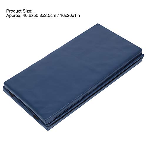 IDWT Reposapiés para Silla De Ruedas, Reposapiés De Silla De Ruedas Fácil De Limpiar, Almohadilla Acolchada para Sillas De Ruedas para Proteger Los Pies(16 * 20 * 1 Pulgada, Azul)