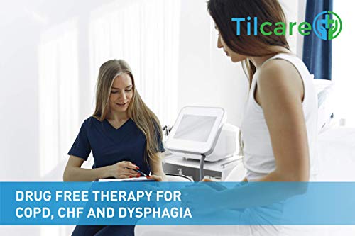 Incentivador respiratorio de Tilcare - Ejercicio pulmonar para desarrollar pulmones fuertes - Ejercitador respiratorio que es una gran terapia sin medicamentos para la EPOC, CHF o la DISFAGIA