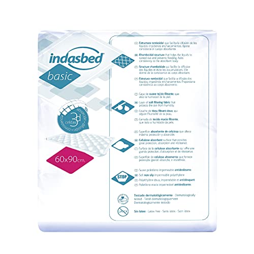 Indasbed Basic Protector Cama, 60 x 90 cm - 20 Unidades