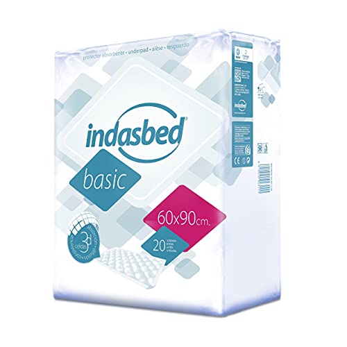 Indasbed Basic Protector Cama, 60 x 90 cm - 20 Unidades