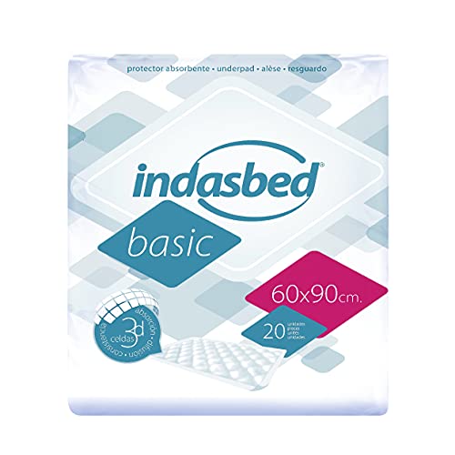 Indasbed Basic Protector Cama, 60 x 90 cm - 20 Unidades