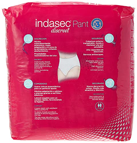 Indasec Discreet Pant Plus Grande - 12 unidades