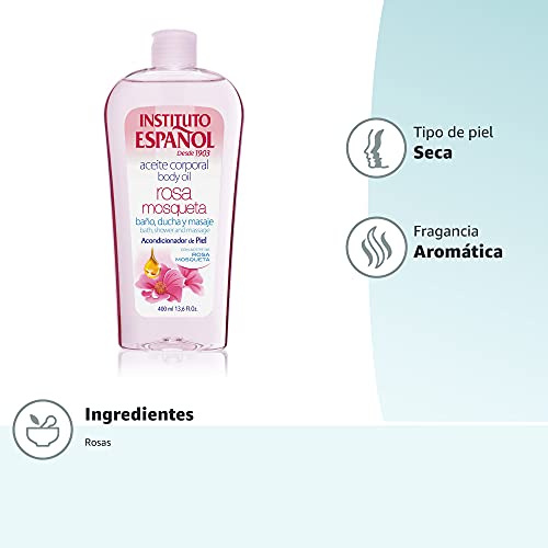 Instituto Español Aceite Corporal Rosa Mosqueta, 400ml