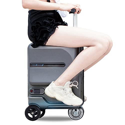 Inteligente conducción de scooters Maleta, Maleta plegable eléctrico extraíble con equipaje banco de la energía de la batería, eléctrico equipaje Vespa, for el aeropuerto Business School, cargando 100